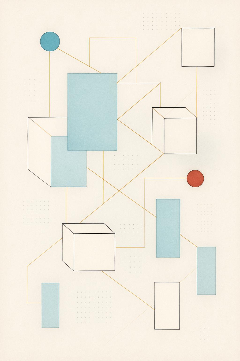 Secure client portal illustration